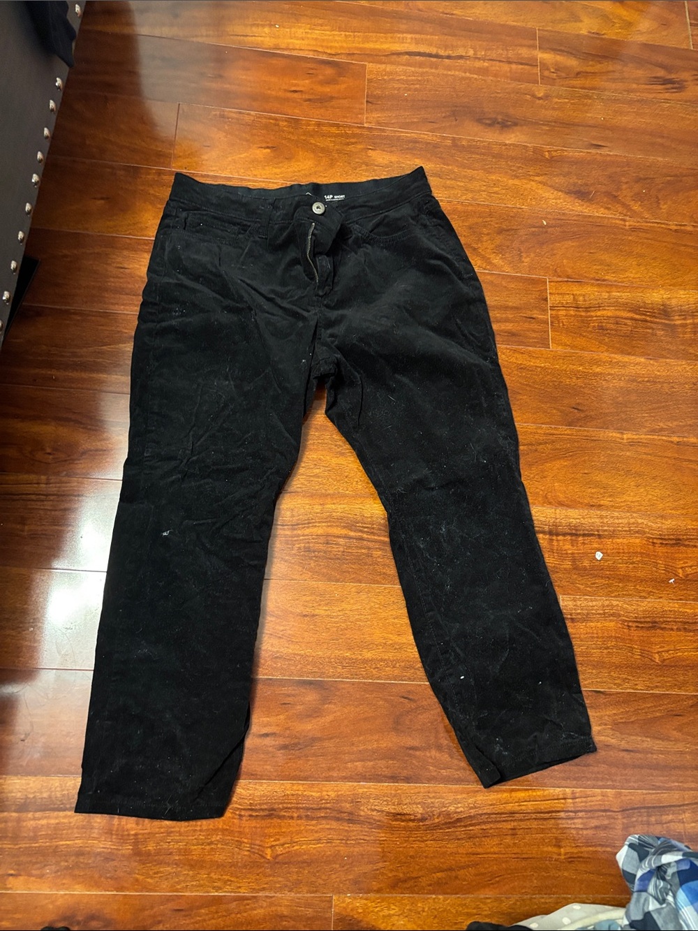 Black Women’s Straight Corduroy Pants